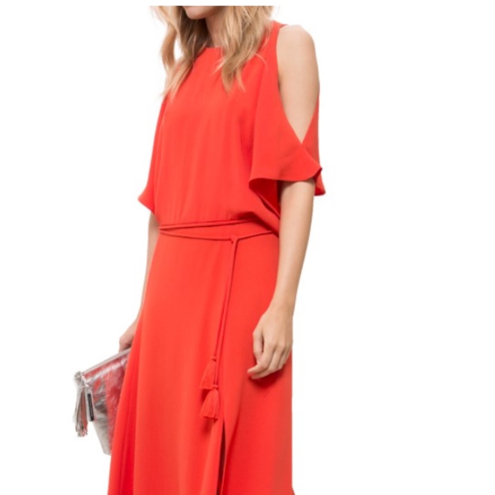 Vanessa Bruno Coral Dress Size 6 NWT